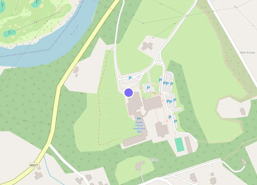 Map: Ardoe House Hotel & Spa